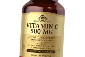 Витамин С Vitamin C 500 Solgar 100вегкапс (36313187)