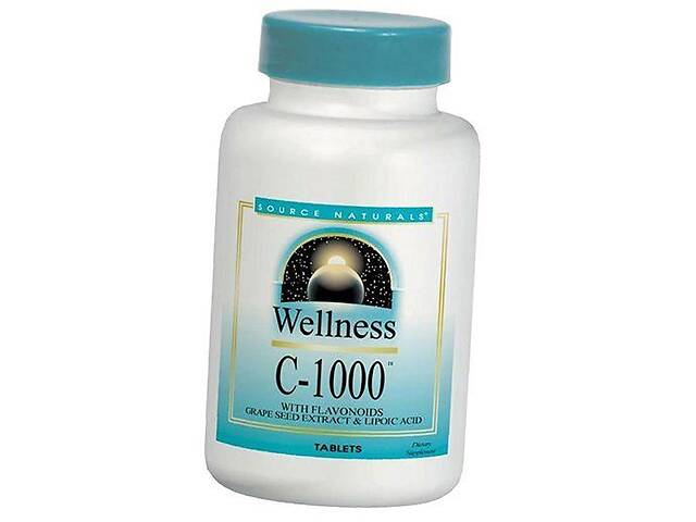 Витамин С Wellness C-1000 Source Naturals 50таб (36355064)