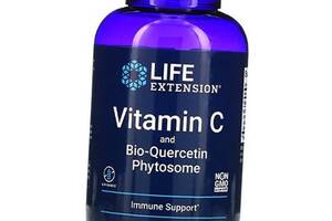 Вітамін С та Біокверцетин, Vitamin C and Bio-Quercetin Phytosome, Life Extension 250вегтаб (36346069)