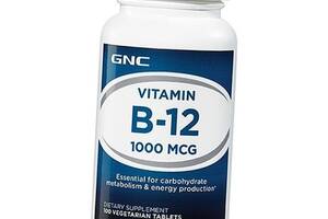 Витамин В12 Цианокобаламин Vitamin B-12 1000 Tab GNC 100вегтаб (36120099)