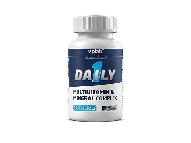 Витаминно мультиминеральный комплекс VP laboratory Daily 1 Multivitamin 100 caps