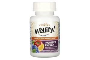 Витаминно-минеральный комплекс 21st Century Wellify! Women's Energy, Multivitamin Multimineral 65 Tabs