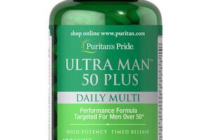 Витаминно-минеральный комплекс для мужчин Puritan's Pride Ultra Man 50 Plus 120 Caplets