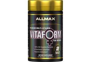 Витаминно-минеральный комплекс для спорта AllMax Nutrition VitaForm for Women 60 Tabs