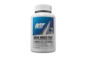 Витаминно-минеральный комплекс для спорта GAT Men's Multi+Test 60 Tabs