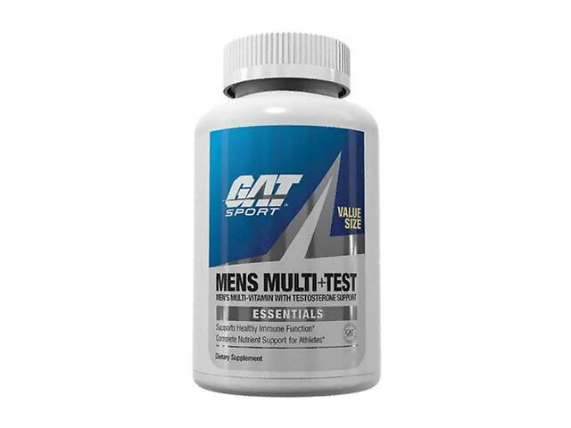 Витаминно-минеральный комплекс для спорта GAT Men's Multi+Test 60 Tabs