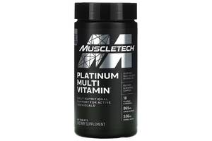 Витаминно-минеральный комплекс для спорта MuscleTech Platinum Multi Vitamin 90 Caplets