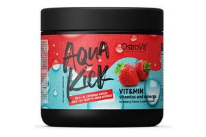 Витаминно-минеральный комплекс для спорта OstroVit Aqua Kick VIT&MIN 300 g /30 servings/ Strawberry