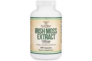 Витаминно-минеральный комплекс Double Wood Supplements Irish Moss Extract 1200 mg (2 caps per serving) 180 Caps