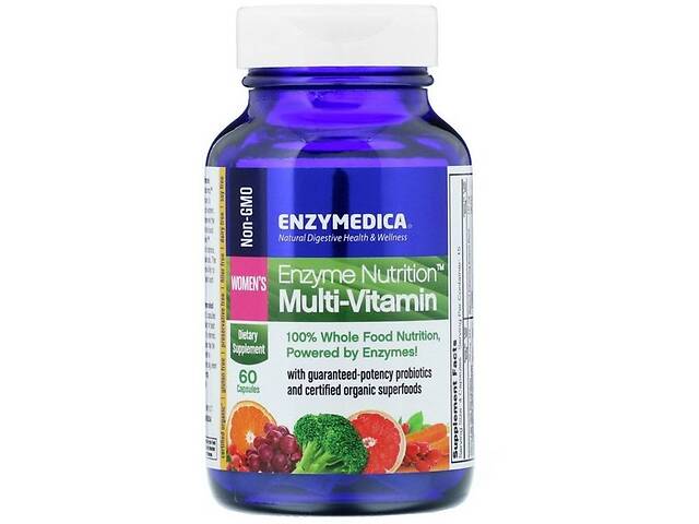 Витаминно-минеральный комплекс Enzymedica Enzyme Nutrition Multi-Vitamin Women's 60 Caps ENZ-14010