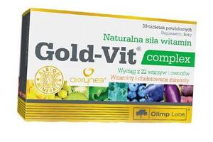 Витаминно-минеральный комплекс Gold-Vit complex Olimp Nutrition 30таб (36283097)