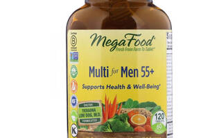Витаминно-минеральный комплекс MegaFood Multi for Men 55+ 120 Tabs