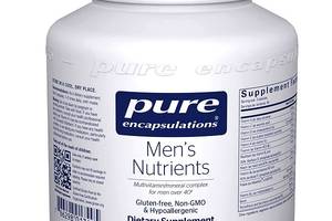 Витаминно-минеральный комплекс Pure Encapsulations Men's Nutrients 40+ 180 Caps PE-01749