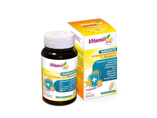 Витаминно-минеральный комплекс VITAMIN'22 IMMUNITE 30 Tabs
