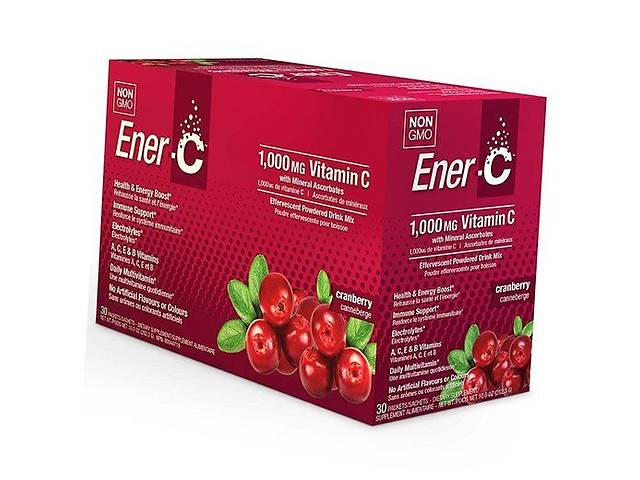Витаминный напиток для повышения иммунитета Ener-C Ener-C 30пакетов Клюква (36389001)
