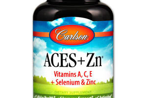 Витамины А, С, Е плюс цинк, Carlson Labs, Aces + Zn, 120 капсул (10221)