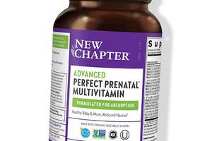 Вітаміни для вагітних, Perfect Prenatal Multivitamin, New Chapter 96вегтаб (36377001)