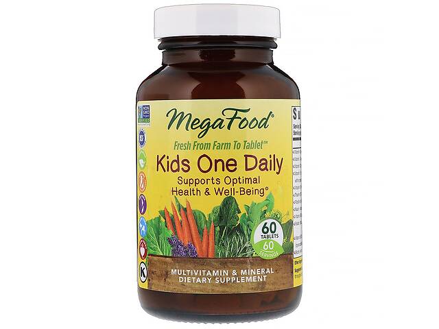 Витамины для детей MegaFood Kids One Daily 60 таблеток (7963)