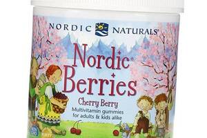 Витамины для детей Nordic Berries Nordic Naturals 120таб Вишня (36352030)