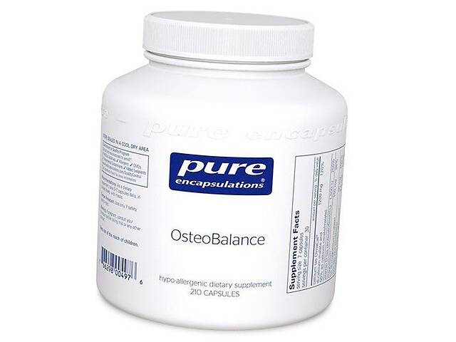 Витамины для костей OsteoBalance Pure Encapsulations 210капс (36361106)
