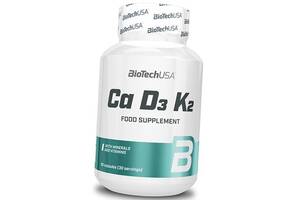 Витамины для костей и зубов Ca D3 K2 BioTech (USA) 90капс (36084053)