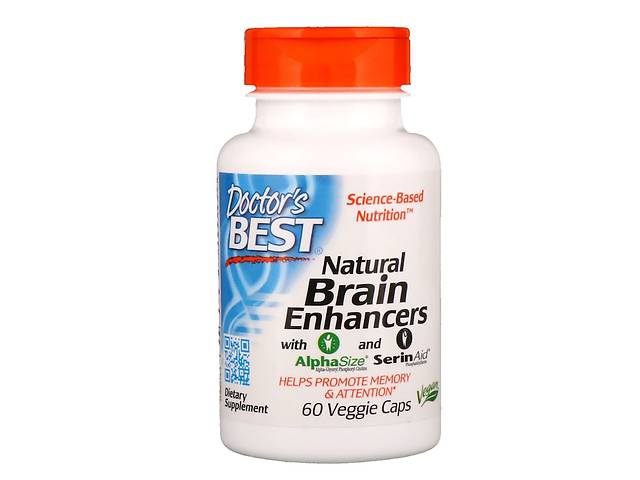 Витамины для мозга с GPC и PS, Doctor's Best, Brain Enhancers, 60 ...