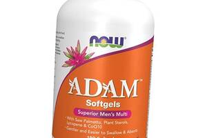 Витамины для мужчин Adam Softgel Now Foods 180гелкапс (36128275)
