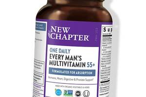 Вітаміни для чоловіків після 55 років Every Man's 55+ One Daily Multivitamin New Chapter 48вегтаб (36377025)