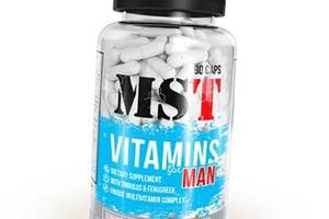 Витамины для мужчин Vitamins for Man MST 90капс (36288003)