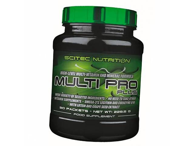 Витамины для спортсменов Multi Pro Plus Scitec Nutrition 30пакетов (36087010)