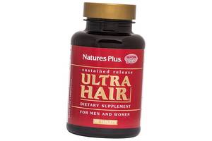 Витамины для волос с замедленным высвобождением Ultra Hair Sustained Release Nature's Plus 60таб (36375177)