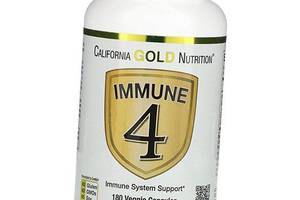 Витамины для иммунитета Immune 4 California Gold Nutrition 180вегкапс (36427008)