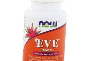 Витамины для женщин Ева Eve Tabs Now Foods 90таб (36128273)