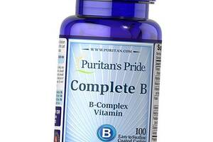 Витамины группы В Complete B Puritan's Pride 100каплет (36367186)