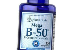 Витамины группы В Vitamin B-50 Complex Caps Puritan's Pride 250капс (36367222)