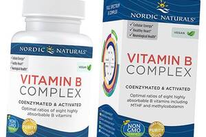 Витамины группы В Vitamin B Complex Nordic Naturals 45капс (36352032)