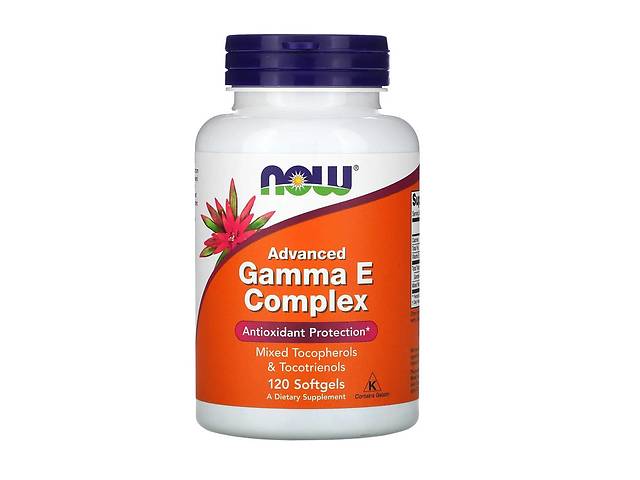 Витамины Now Foods Advanced Gamma E 120 sgels (1086-2022-10-2575)
