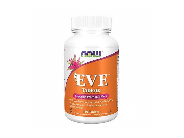 Витамины Now Foods Eve Women's Multi 180 tabs (1086-2022-10-0398)