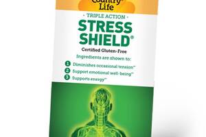 Витамины от усталости и стресса Stress Shield Country Life 60вегкапс (36124029)