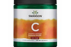 Витамины Swanson 100% Pure Vitamin C Powder 454g16oz (1086-100-41-6834782-20)