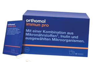 Витамины ускоренного восстановления иммунитета Immun Pro Orthomol 30пакетов (36605013)