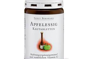 Яблочный уксус Sanct Bernhard Apfelessig 200 mg 120 Chewable Tabs