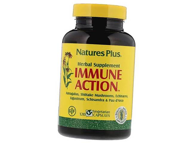 Иммуностимулирующее средство Immune Action Nature's Plus 120вегкапс (71375036)