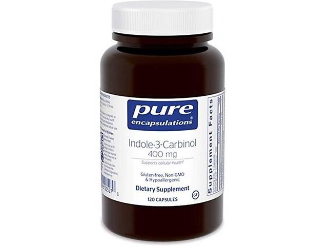 Индол 3 карбинол Pure Encapsulations Indole-3-Carbinol 400 mg 120 Caps