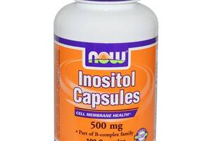 Инозитол NOW Foods Inositol 500 mg 100 Caps