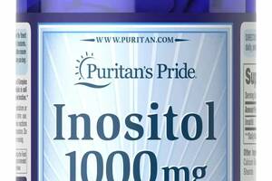 Инозитол Puritan's Pride Inositol 1000 mg 90 Caplets