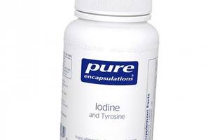 Йод та Тирозин Iodine&Tyrosine Pure Encapsulations 120капс (36361036)