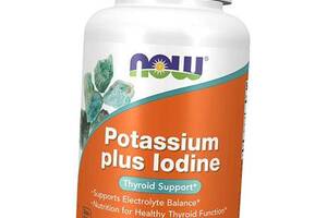 Йод из Йодида Калия Potassium Plus Iodine Now Foods 180таб (36128412)