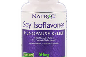 Изофлавоны сои Soy Isoflavones Natrol 50 мг 120 капсул