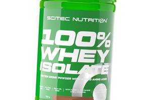 Изолят 100% Whey Isolate Scitec Nutrition 700г Клубника (29087008)